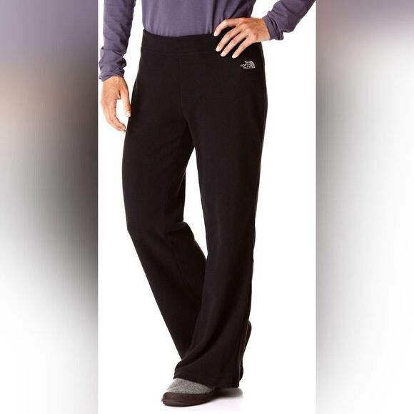 The north face black microvelour fleece pants - Picture 3 of 10